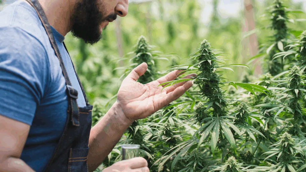 Production and Cultivation Stage of Weed